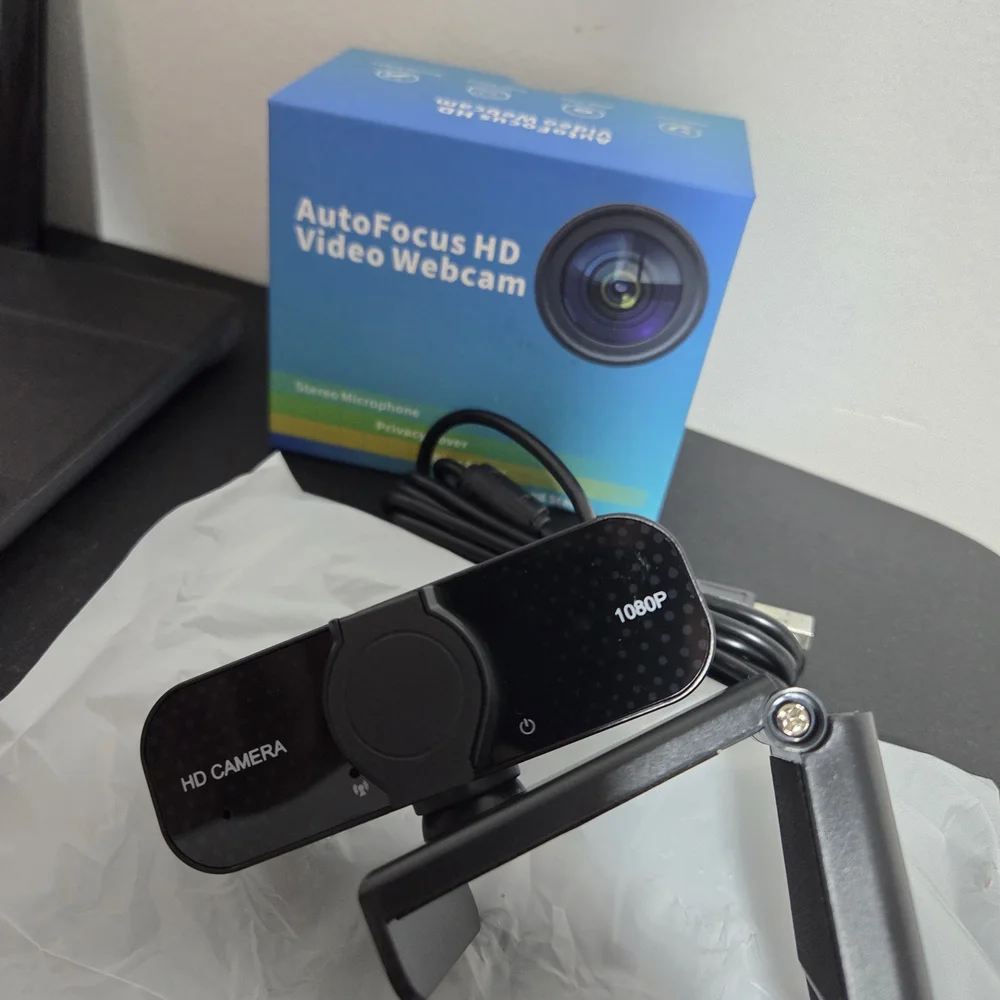 HD Camera 1080p Black